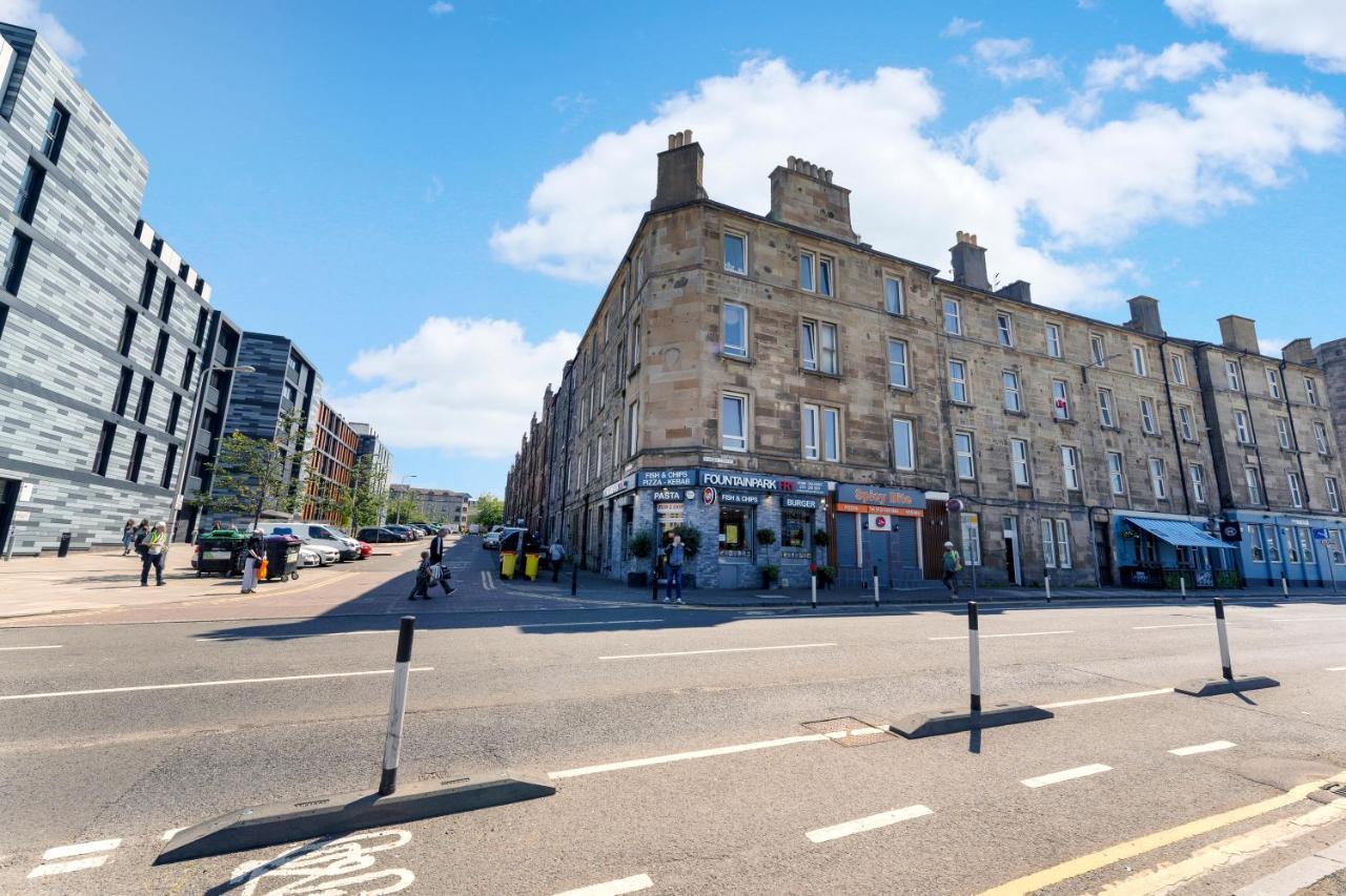 Modern & Spacious 1 Bedroom Apartment - Close To City Centre - Sleeps Up To 3 Guests Edinburgh Exterior photo